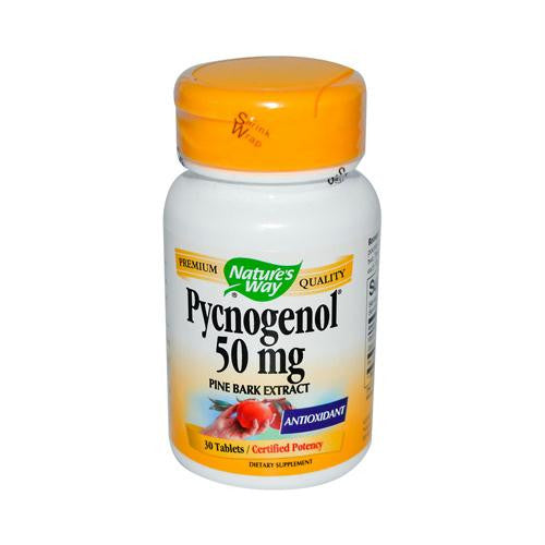 Natures Way Pycnogenol 50 mg 30 Tablets — Birds Eye