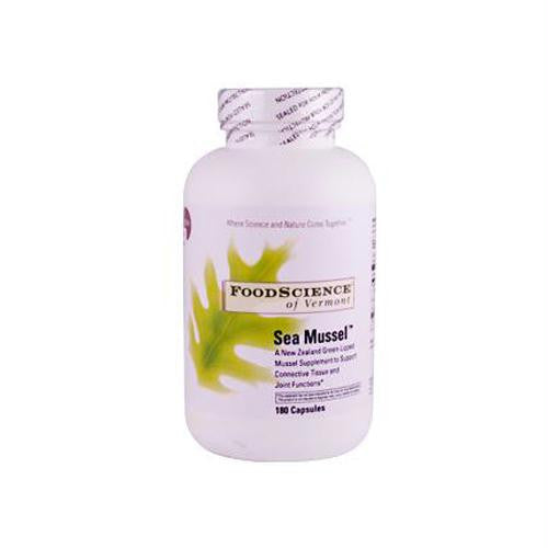 Foodscience Of Vermont Sea Mussel - 180 Capsules — Birds Eye Blue.com