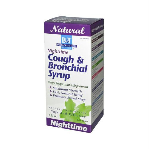 Boericke And Tafel Cough And Bronchial Syrup Nighttime - 8 Fl Oz ...