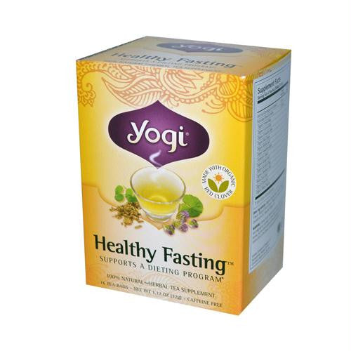 Yogi Tea Healthy Fasting - Caffeine Free - 16 Tea Bags — Birds Eye Blue.com