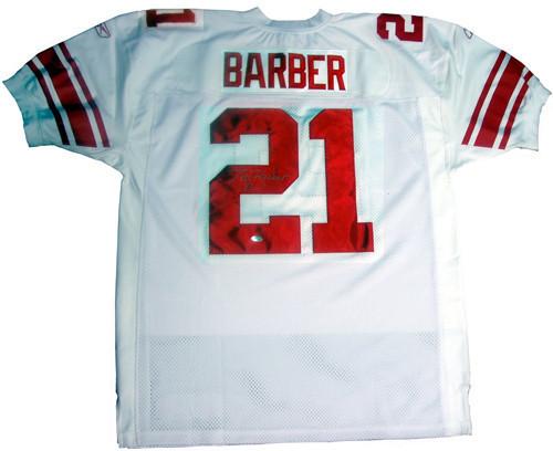 Tiki Barber 2005 Giants Authentic White Jersey