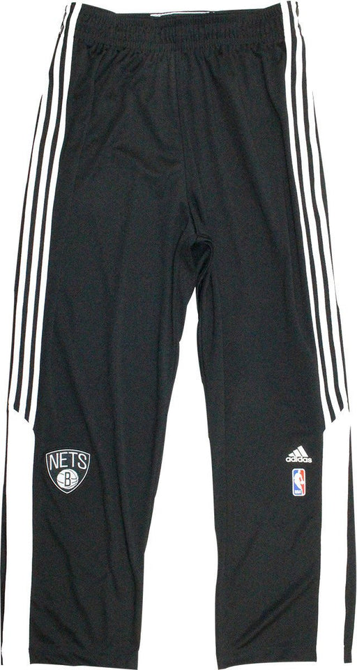 Mirza Teletovic Pants - Brooklyn Nets 2014-2015 Season Game Used #33 Black and White Pants (2XL)