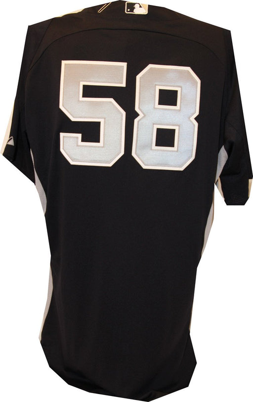 NY Yankees #58 Team Issued Road Practice Jersey  (48) (FJ 864778)