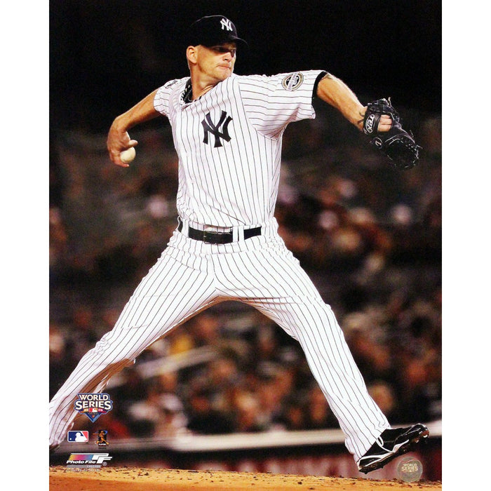 AJ Burnett Wind Up Vertical 16x20 Photo