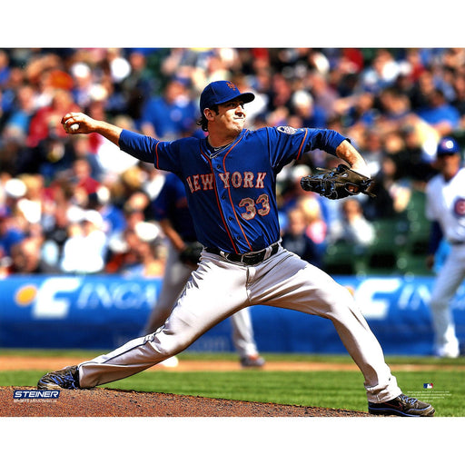 Matt Harvey Pitching Blue Jersey Horizontal 8x10 Photo Uns (Getty #168959645)