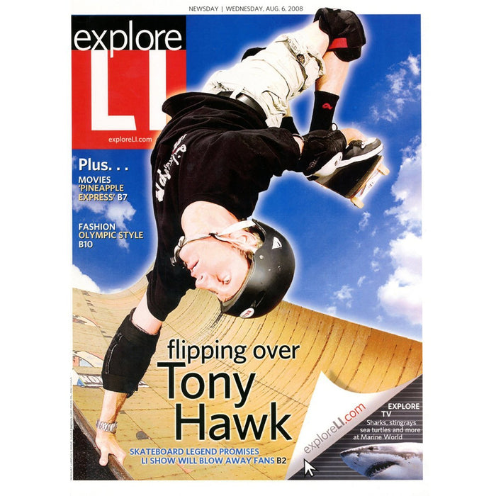 Tony Hawk Unsigned Newsday 16x20 Print