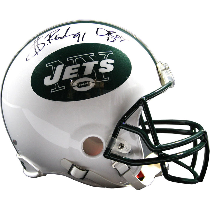 Sheldon Richardson Signed New York Jets Authentic Full Size Helmet  w/ "2013 DROY" Insc.