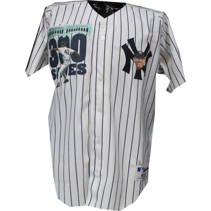 Mariano Rivera Hand Painted NY Yankee Jersey LE of 26