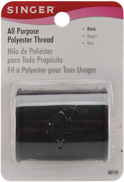 All Purpose Polyester Thread 150 Yards -Black