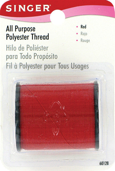 All Purpose Polyester Thread 150 Yards -Red