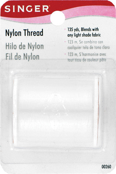 Nylon Thread 135 Yards-Clear