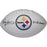 Franco Harris Signed Football with 4x SB Champs Inscription