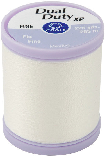 Dual Duty XP Fine Thread 225 Yards-White