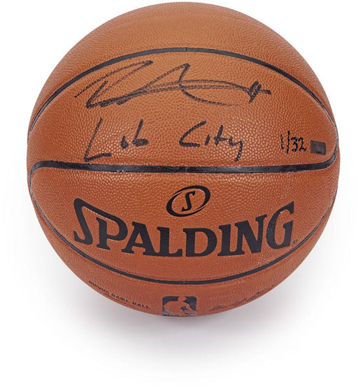 Blake Griffin Signed Replica Basketball w/ "Lob City" Insc (LE/32) (Panini Auth) [3-BGRB04]