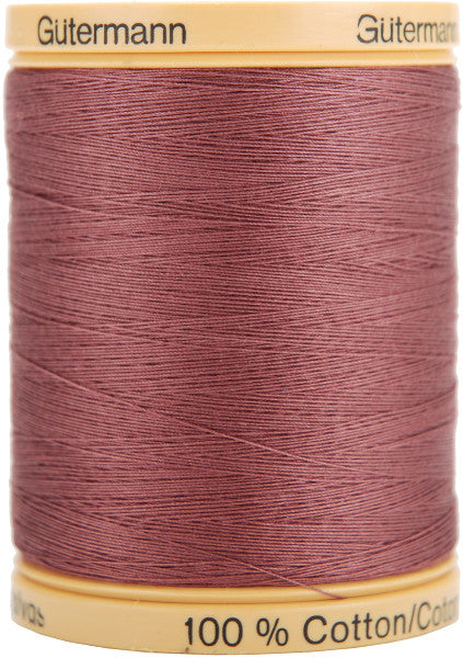 Natural Cotton Thread Solids 876 Yards-Mauve