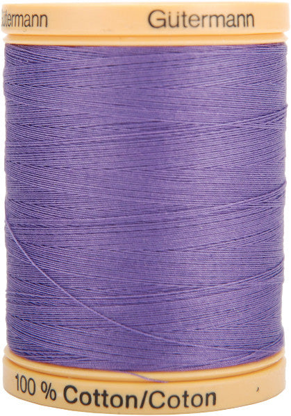 Natural Cotton Thread Solids 876 Yards-Grape