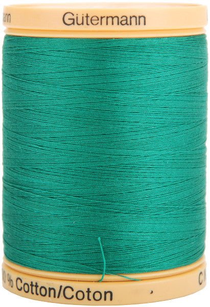 Natural Cotton Thread Solids 876 Yards-Garden Gree