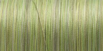 Silk Variegated Thread 200 Meters-Variegated Green