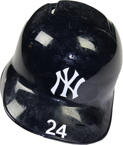 Zoilo Almonte Batting Helment - NY Yankees 2014 Season Team Issued #24 Batting Helment (HZ474863)