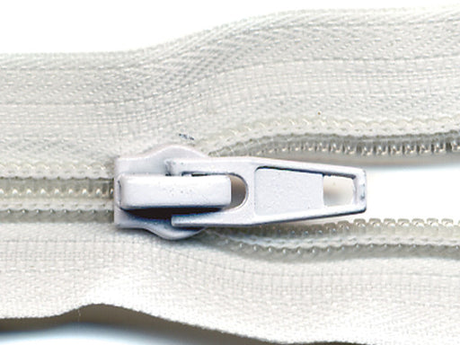 Make-A-Zipper Kit Heavy Duty 3 Yards-White