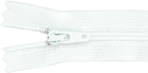 Ziplon Coil Zipper 14"-White