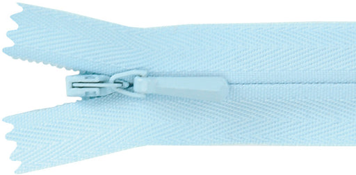 Unique Invisible Zipper 22"-Baby Blue