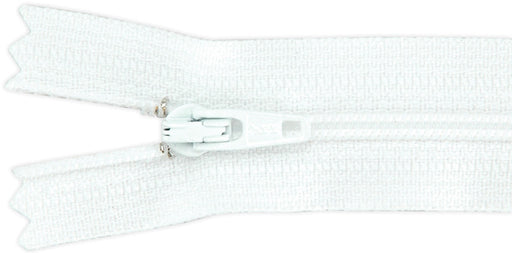 Ziplon Coil Zipper 18"-White