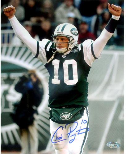 Chad Pennington Arms Raised 8X10