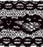 Flexi-Lace Hem Facing 1-3/4" 2-1/2 Yards-Black