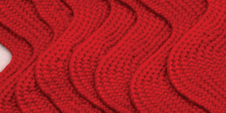 Jumbo Rick Rack 5/8" 2-1/2 Yards-Red