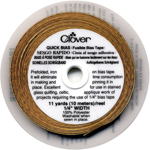 Quick Bias Fusible Bias Tape 1/4" Wide 11 Yards-Go