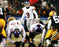 Lawrence Tynes Lining up for Kick vs Green Bay 16x20 Photo