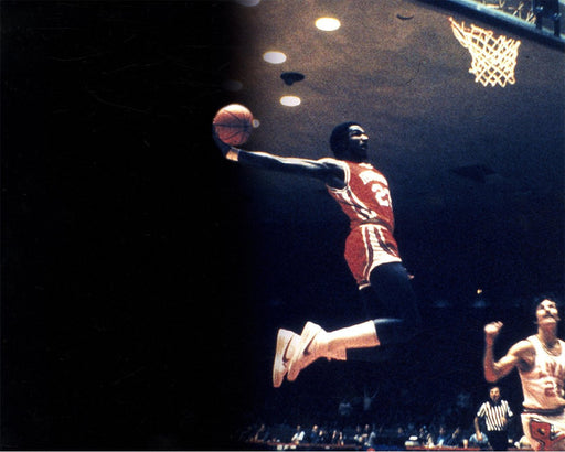 Clyde Drexler Houston Rockets 16x20 Story Photo