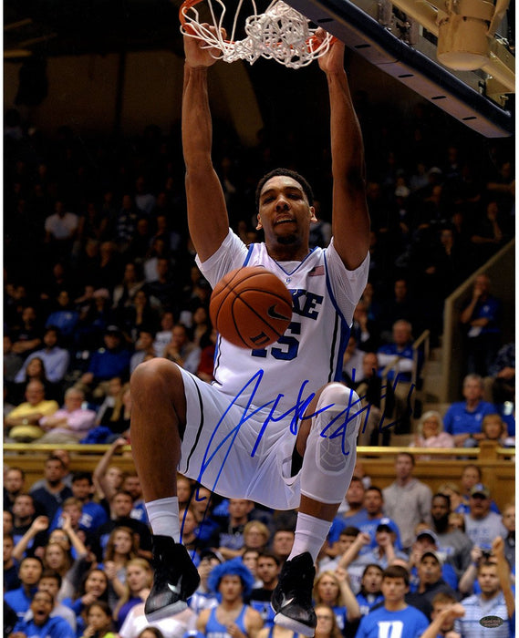 Jalhil Okafor Signed Duke Dunking 16x20 Photo (SchwartzSports Auth)