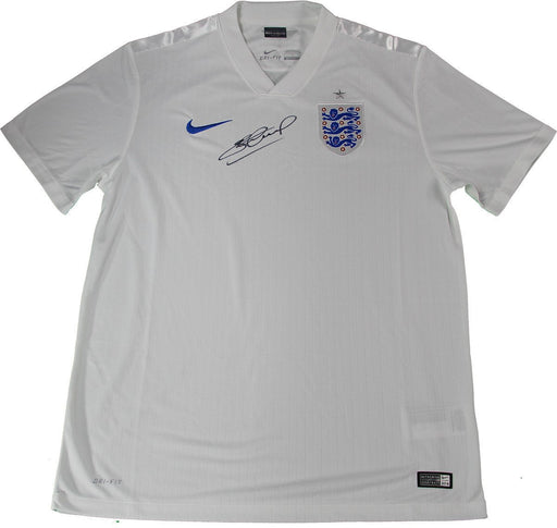 Steven Gerrard Signed Team England Home Jersey (Icons Auth)