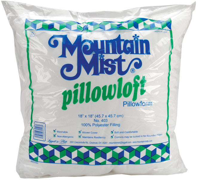 Pillowloft Pillowforms 18"X18"-FOB:MI