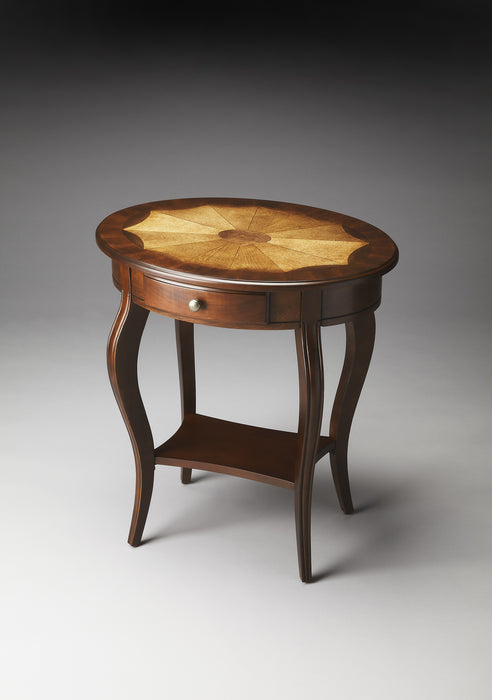 BUTLER 532024 OVAL ACCENT TABLE - Plantation Cherry