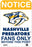 Nashville Predators Fans Only 8x12 Aluminum Sign