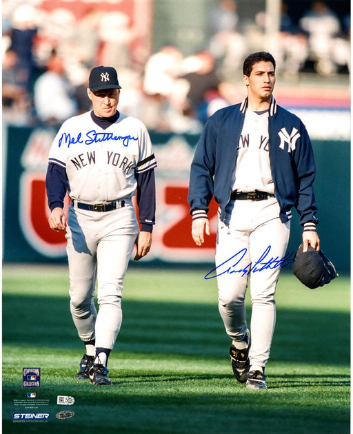 Andy Pettitte & Mel Stottlemyre Dual Signed 16x20 Photo