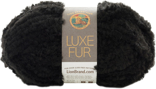 Luxe Fur Yarn-Onyx