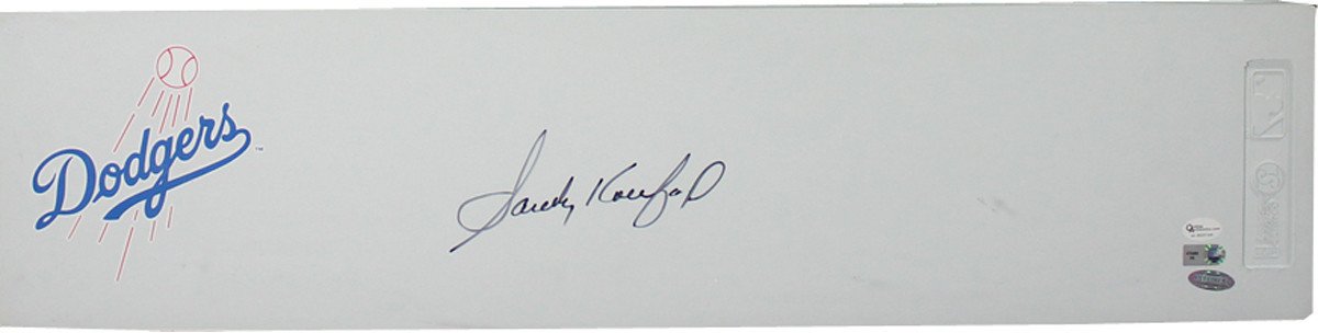 Sandy Koufax Dodgers Replica Pitching Rubber (MLB Auth)