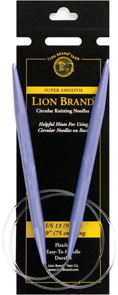 Circular Knitting Needles 29"-Size 13 9mm Purple