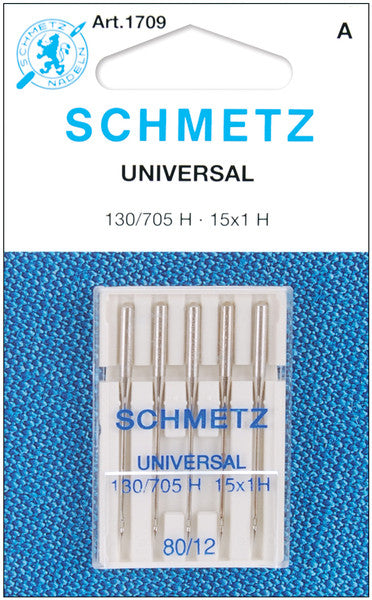 Universal Machine Needles-Size 12/80 5/Pkg