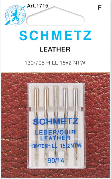 Leather Machine Needles-Size 14/90 5/Pkg