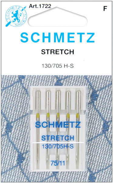 Stretch Machine Needles-Size 11/75 5/Pkg