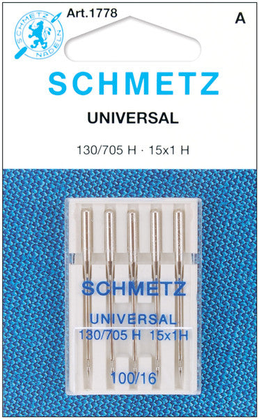 Universal Machine Needles-Size 16/100 5/Pkg