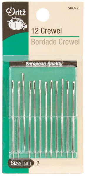 Crewel Hand Needles-Size 2 12/Pkg