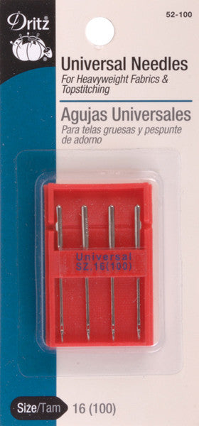 Universal Point Machine Needles-Size 16/100 4/Pkg