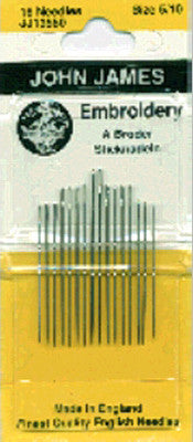 Crewel/Embroidery Hand Needles-Size 5/10