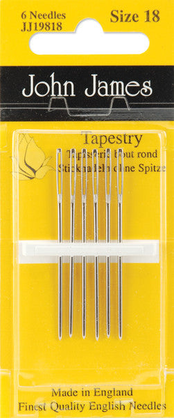 Tapestry Hand Needles-Size 18 6/Pkg